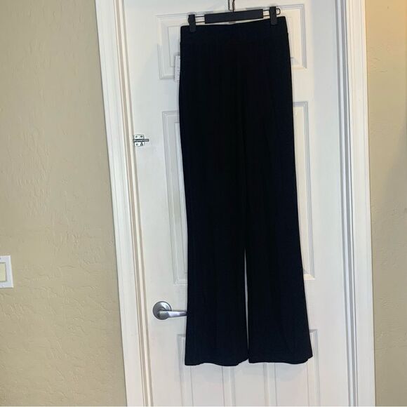Risen Los Angeles Black Wide Leg High Rise Pants Size Medium - Picture 11 of 11